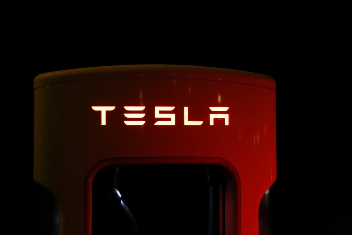 Borne de recharge Tesla
