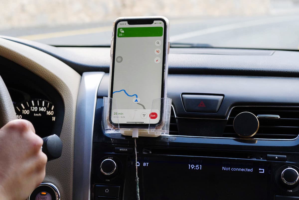 GPS sur smartphone