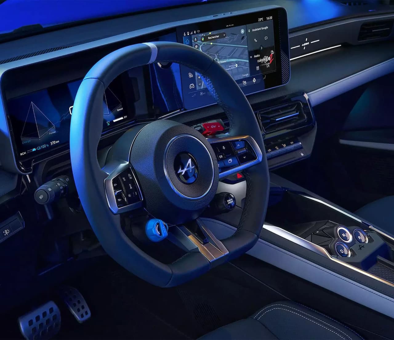 Interieur et multmédia Alpine A290