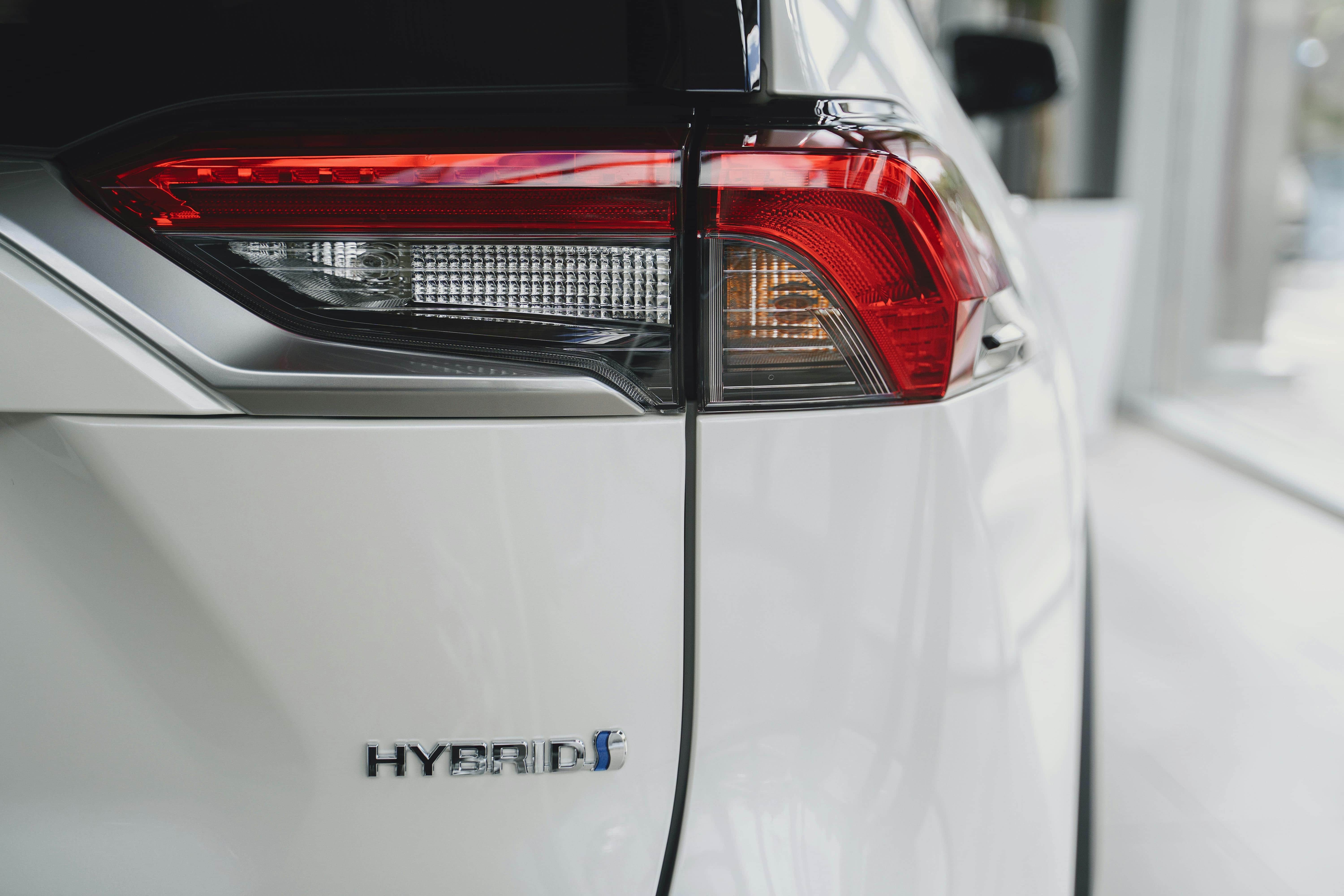 Hybride voiture logo