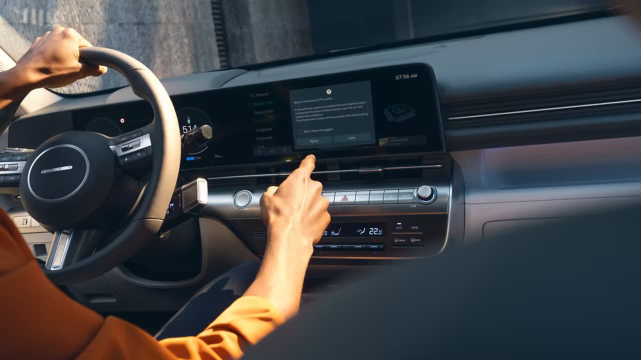 Tableau de bord Hyundai Kona Electric