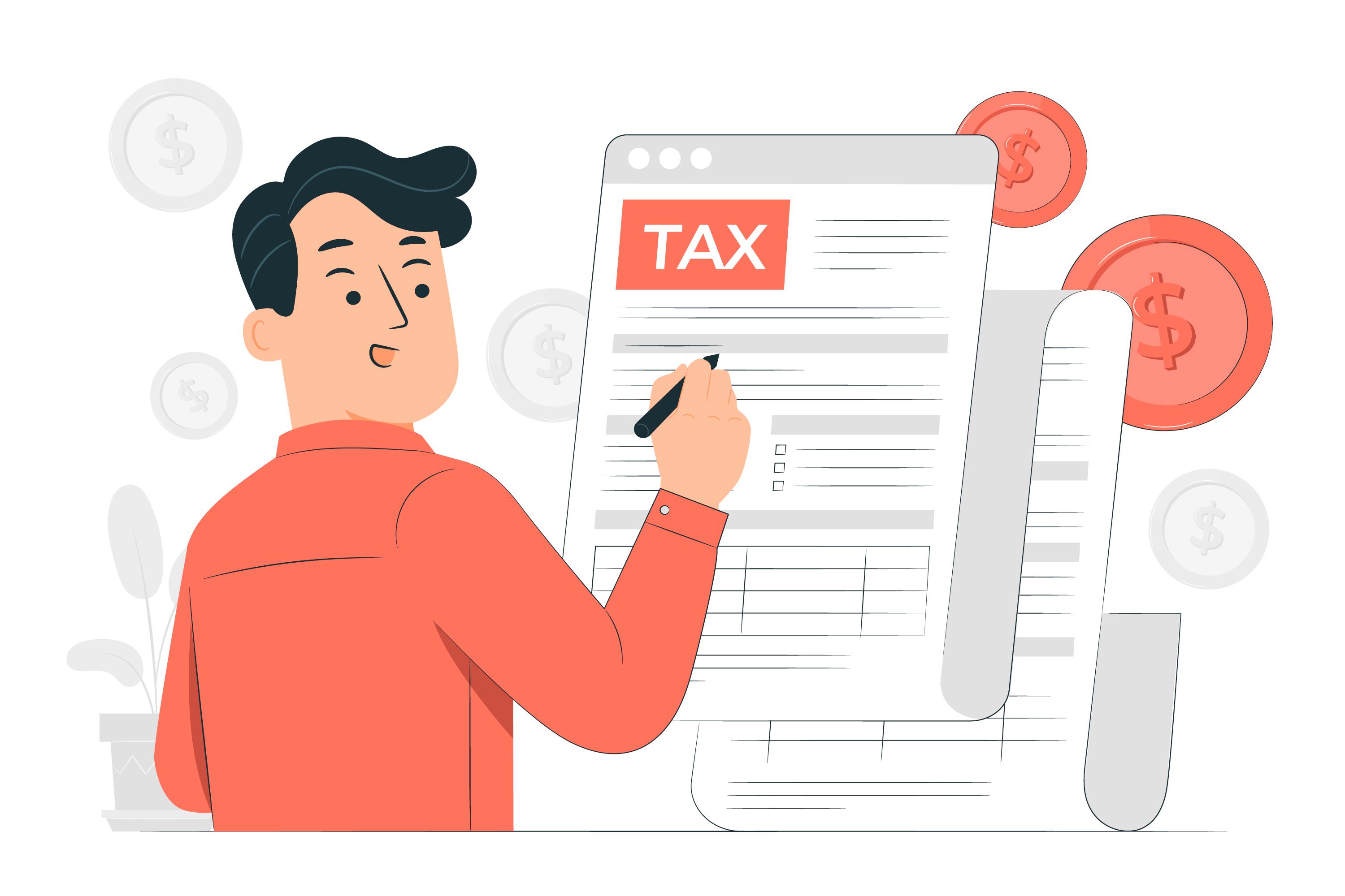 Taxe illustration