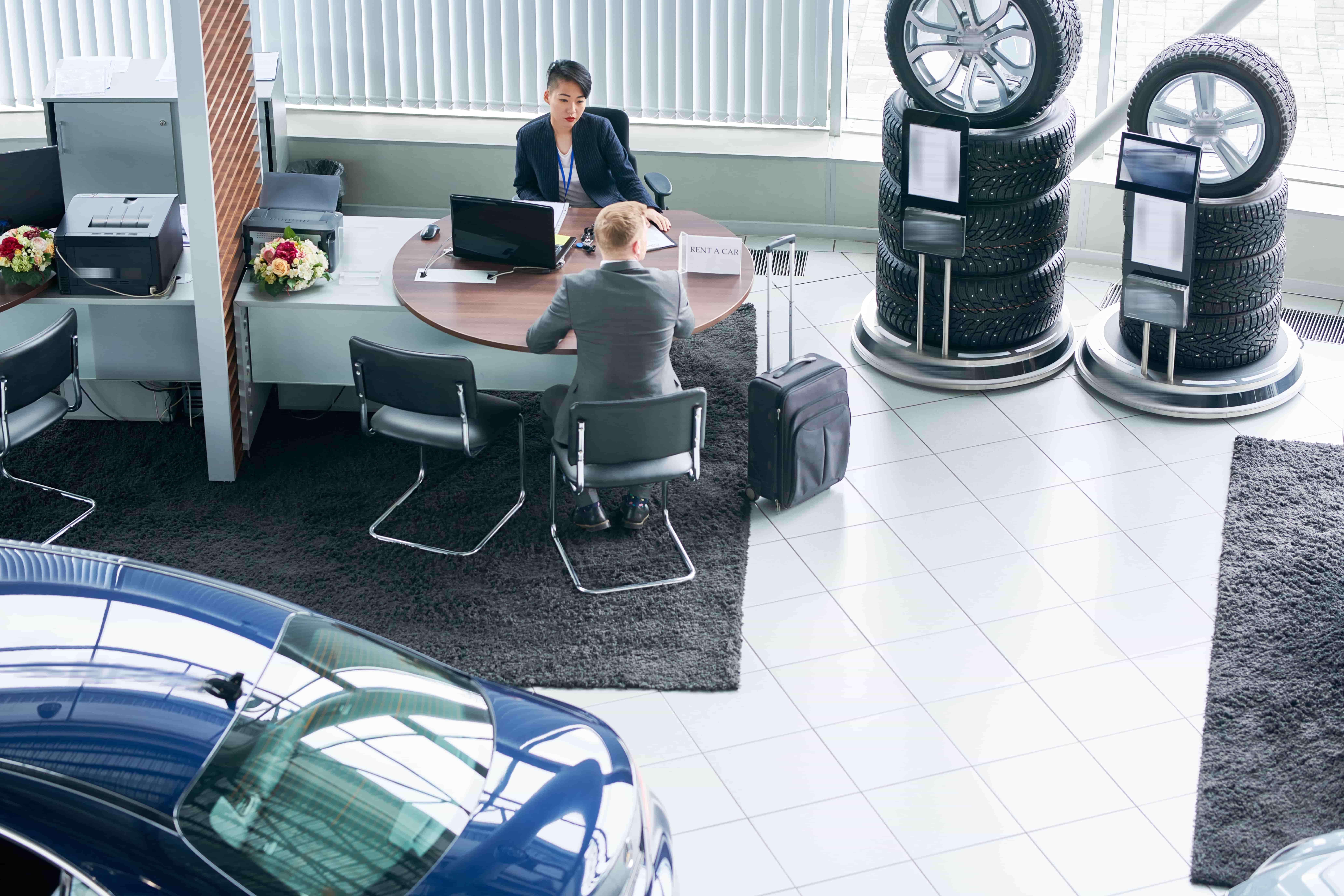 Locaux de concession voiture