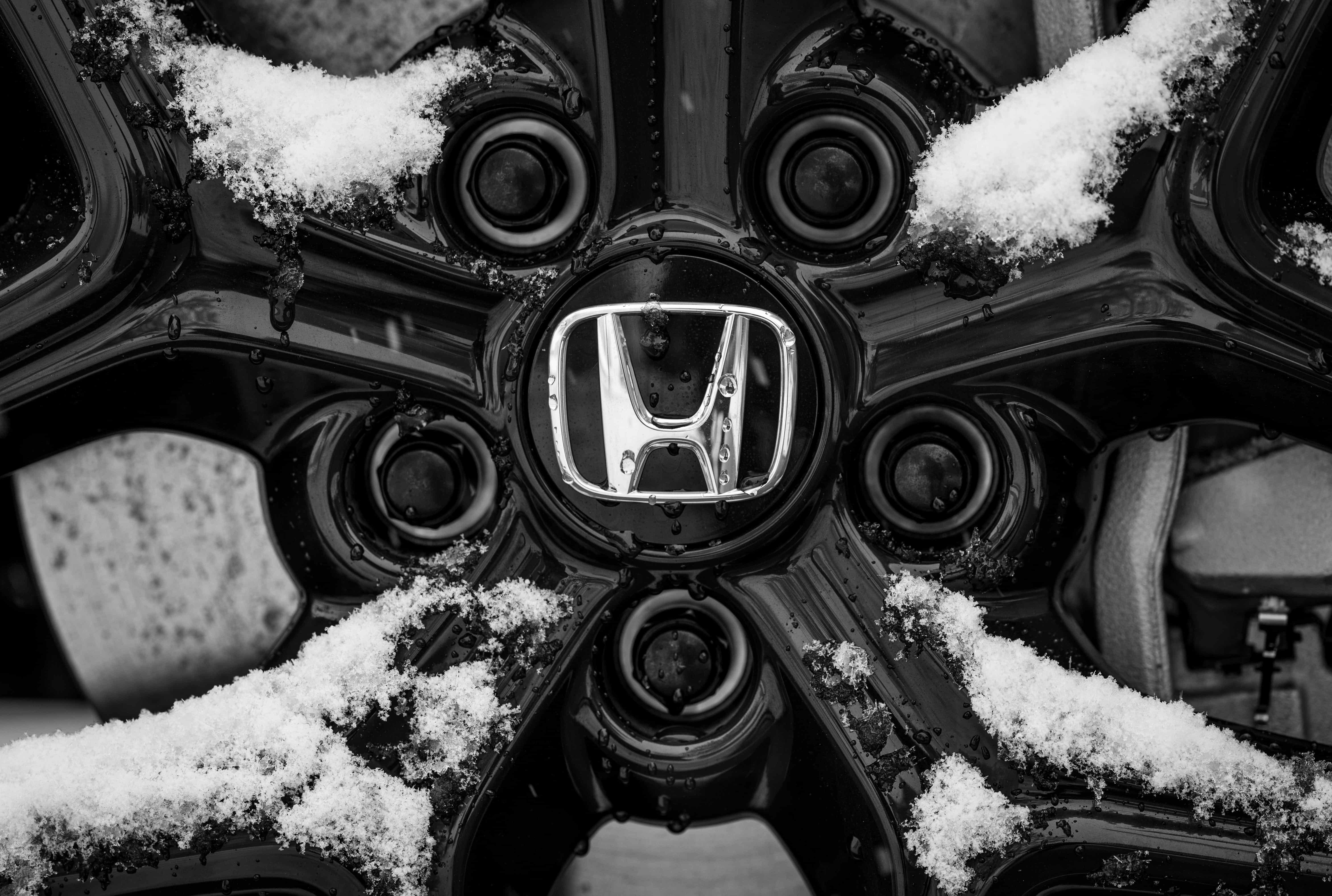 Roue avec logo Honda
